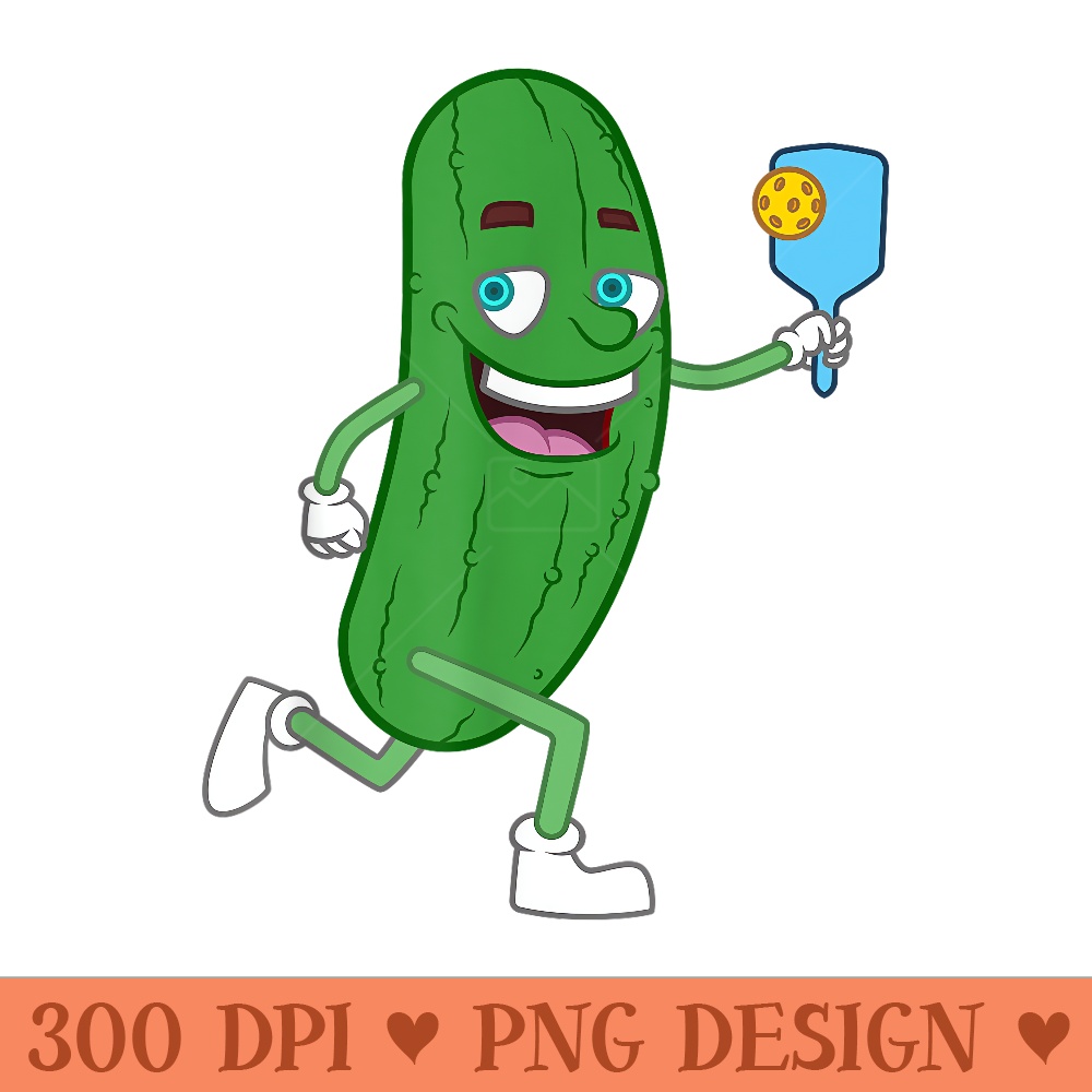 Funny Pickleball For Men And Women Cool Pickle Lover - PNG design assets - Create with Confidence