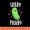 Little Pickle Funny Pickle s For Girls Vegan - PNG Design Files - Stunning Sublimation Graphics