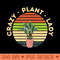 Crazy Plant Lady Planting Flowers Hobby Gardener - High Resolution PNG download - Trendsetting And Modern Collections