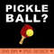 Pickleball Pickle Ball or Pickleball Paddle - PNG download for graphic design - Transform Your Sublimation Creations