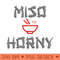 Miso Horny - Vector PNG download - Unique And Exclusive Designs