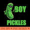 Funny Pickle Lover Just A Who Loves Pickles - High Resolution PNG image download - Unlock Vibrant Sublimation Designs