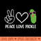 Peace Love Pickle Dancing Cucumber Pickle WOMEN Squad - Modern PNG designs - Create with Confidence