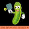 Pickleball Player Outfit Pickle Ball Lover Joke - PNG Clipart for Graphic Design - Enhance Your Apparel