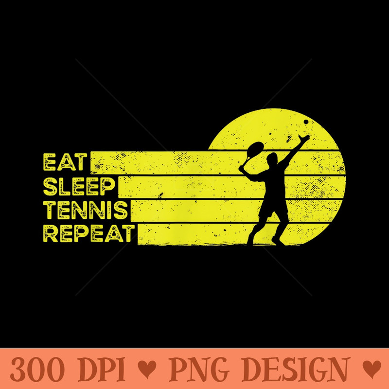 Funny Tennisplayer Tennis - PNG Design Files - Eco Friendly And Sustainable
