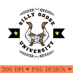 silly goose university - download transparent shirt