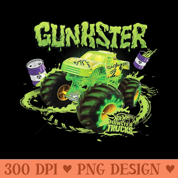 Gunkster Sticker Pack Hot Wheels Gunkster - PNG clipart download | Inspire Uplift