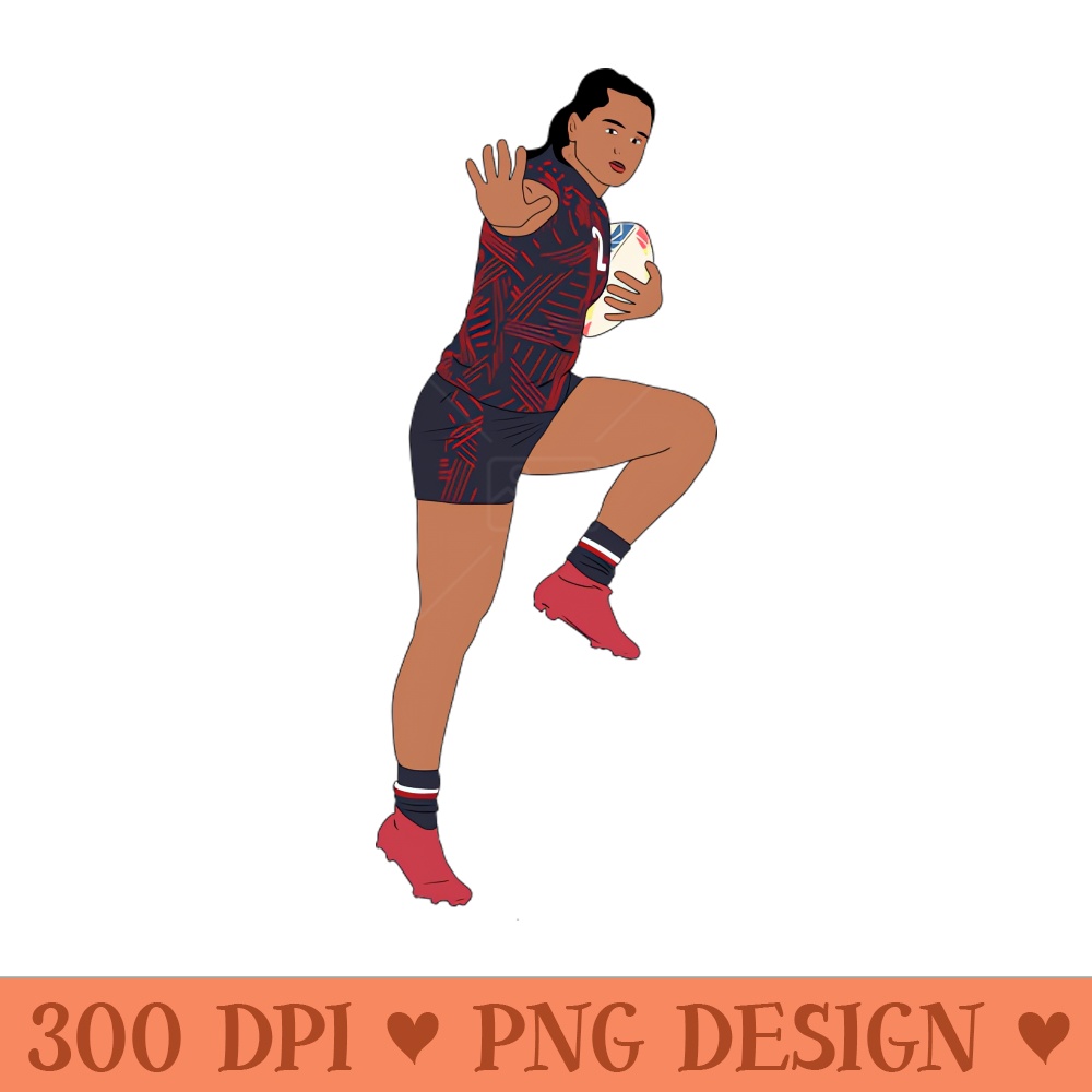 Ilona Maher Rugby Union USA - PNG clipart download - Easy To Print And User Friendly Designs
