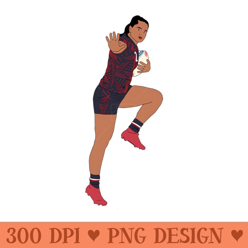 Ilona Maher Rugby Union USA - PNG clipart download - Easy To Print And User Friendly Designs
