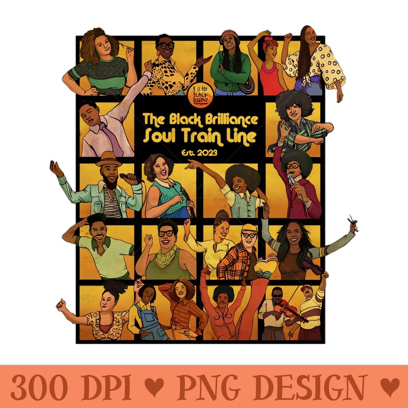 SOUL TRAIN LINE - PNG image download - Perfect for Sublimation Mastery