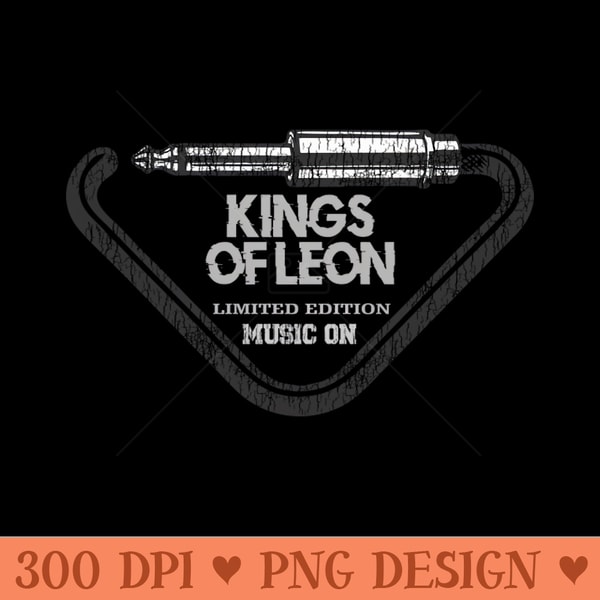 Kings Of Leon Exclusive Art - PNG download with transparent background - Unlock Vibrant Sublimation Designs