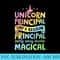 Unicorn Principal Back To School Teacher Appreciation - PNG Picture Gallery Download - Add a Festive Touch to Every Day