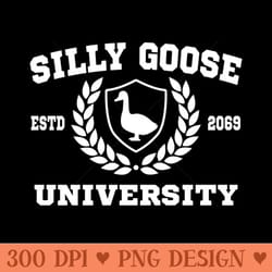 silly goose university - download transparent png