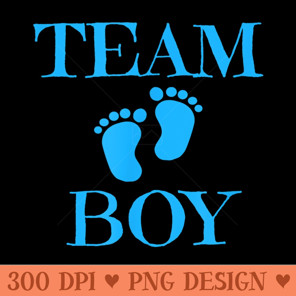 Baby Shower Gender Reveal Team Blue - Mug Sublimation PNG - Spice Up Your Sublimation Projects