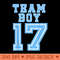 Team 2017 17 Baby Shower Gender Reveal Party Cute Blue - High Resolution PNG image download - High Resolution And Print Ready Designs