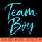 Team Blue Gender Reveal s for Men Cute Blue Team Premium - High Quality PNG Files - Unique And Exclusive Designs