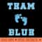 Team Baby Shower Gender Reveal Blue Party Cute Funny - PNG Graphics - Instant Access To Downloadable Files