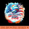 USA 2024 Summer Games Volleyball America Sports 2024 USA - Unique PNG Artwork - Eco Friendly And Sustainable