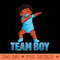 Gender Reveal Party Team Baby Announcement Men Premium - PNG image download - Eco Friendly And Sustainable