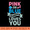 Pink Or Blue Grandma Loves You Baby Shower Gender Reveal - PNG design assets - Bold & Eye Catching