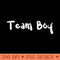 Baby Shower Team  Gender Reveal Sayings Raglan Baseball - Printable PNG Graphics - Unique And Exclusive Designs