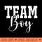 Team Team Girl Blue Gender Reveal Party Matching Family - PNG Prints - Stunning Sublimation Graphics