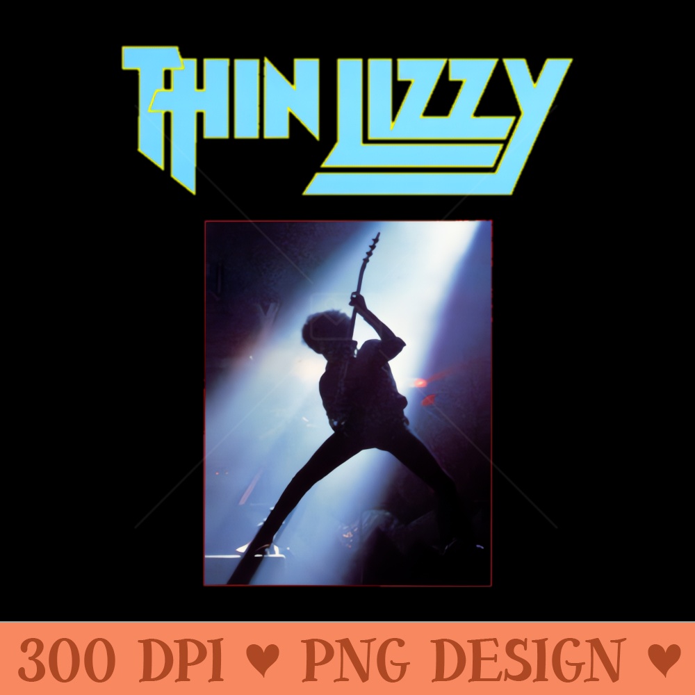 thin lizzy - Vector PNG download - Bold & Eye Catching