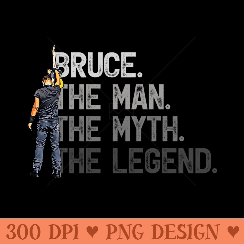 Bruce Springsteen Color - PNG Clipart - Revolutionize Your Designs