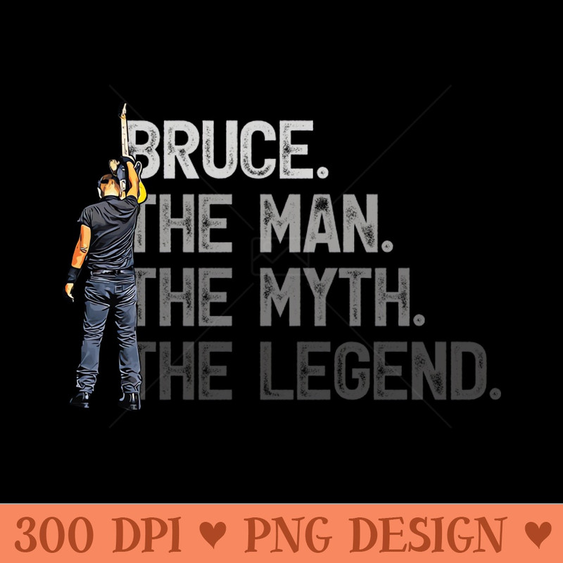 Bruce Springsteen Color - PNG Clipart - Revolutionize Your Designs