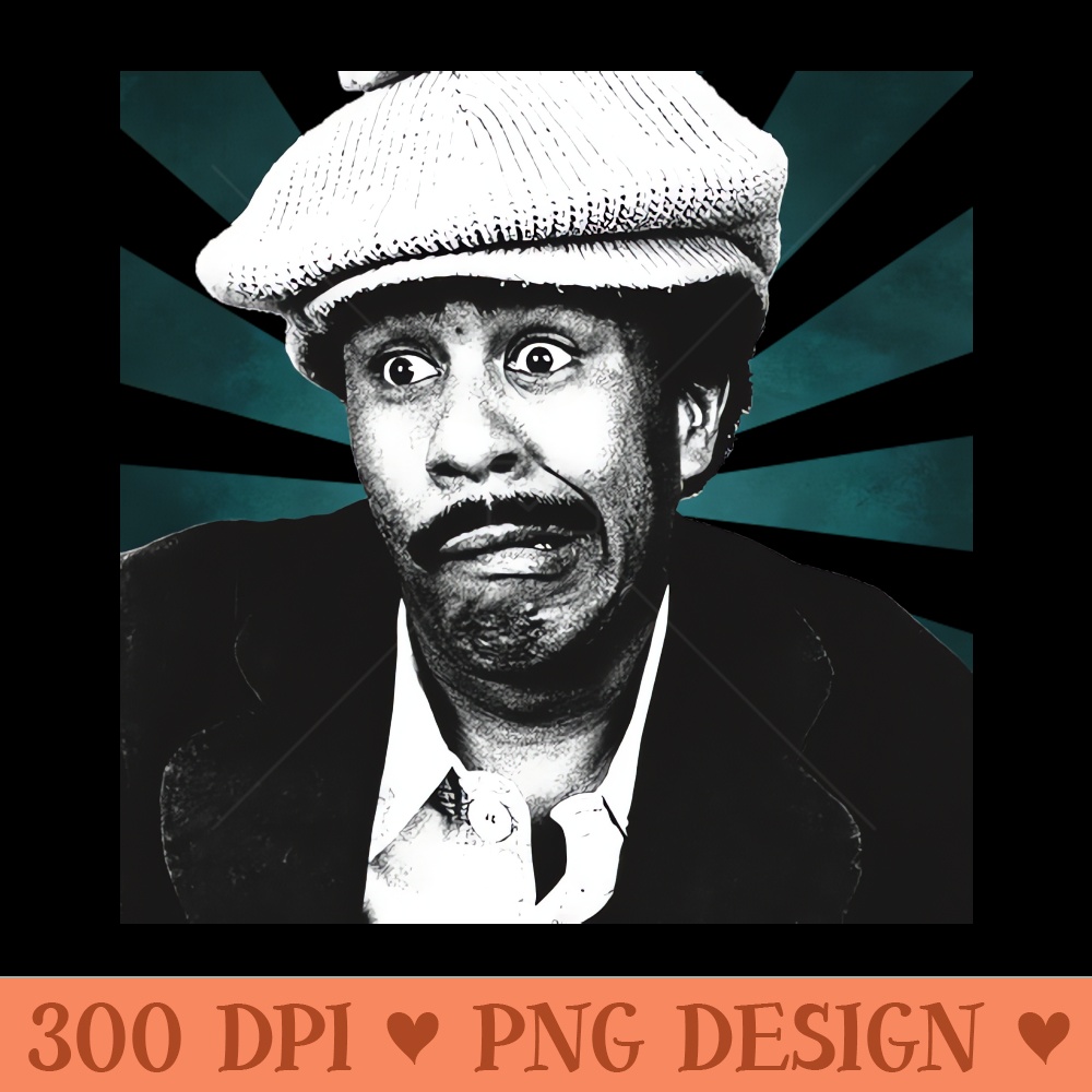 Richard Pryor II Retro Pixel II 70s - PNG Graphics - High Resolution And Print Ready Designs