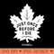 Maple Leafs Just Once Dark - PNG clipart download - Eco Friendly And Sustainable