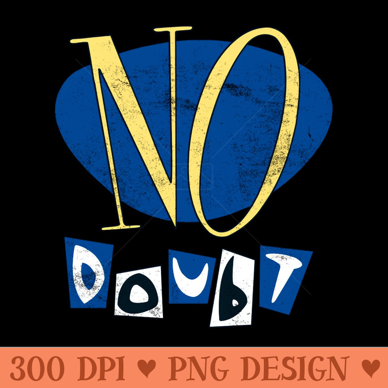 Vintage No Doubt - PNG graphics - Enhance Your Apparel