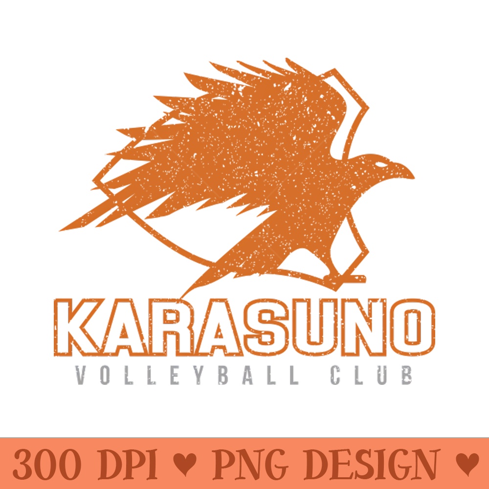 Karasuno Volleyball Club - Free PNG download - Spice Up Your Sublimation Projects