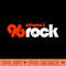 96 Rock Radio - PNG download with transparent background - Premium Quality PNG Artwork