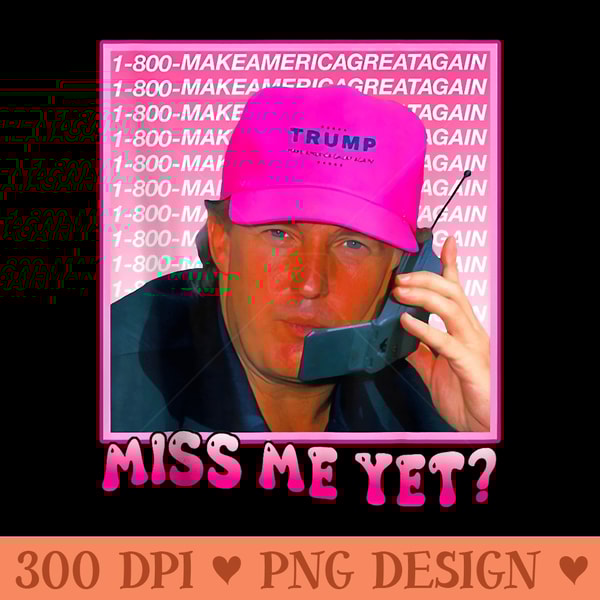 Miss Me Yet Trump 2024 Patriot American Bumper Sticker Made In USA - Foto 2