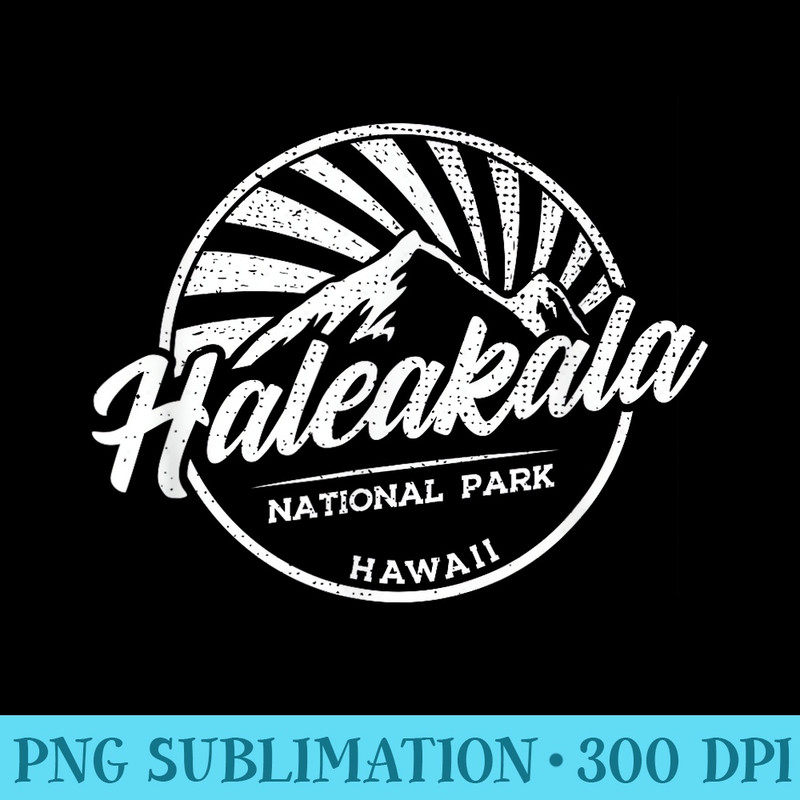 Vintage Haleakala National Park Hawaii - Free Transparent PNG Download - Instant Access To Downloadable Files