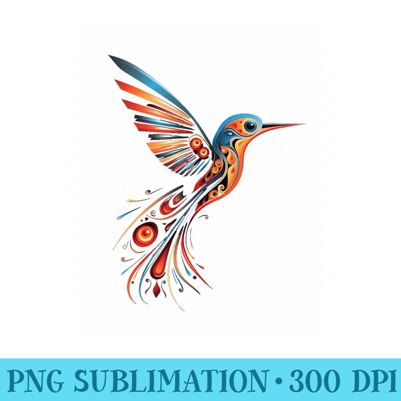 Native Humming Bird Vector Hummingbird Native American Tribal Arts Indian Indigenous - | Inspire ...