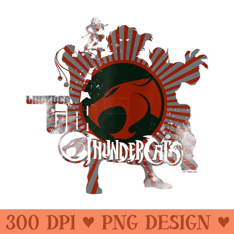 ThunderCats Thunder Thunder Thundercats - PNG Clipart - Perfect for Sublimation Mastery
