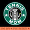 Womens Tennis Mom for Mothers that Love Tennis - High Resolution PNG download - Perfect for Sublimation Mastery