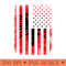 Albanian American Flag Albania America Pride Heritage - Digital PNG Artwork - Revolutionize Your Designs