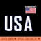 USA Flag Gymnastics Team Cool Gym Equipment - Printable PNG Graphics - Trendsetting And Modern Collections