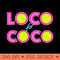Loco For Coco Tennis Player Fan Spectator Lover Women Men - Printable PNG Images - Versatile And Customizable Designs