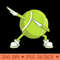 Dabbing Tennis Ball Funny Dab Dance Racket Game Outfit - PNG Prints - Perfect for Sublimation Art