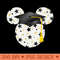 Disney Mickey Head Graduation Hat Star Fill - High Resolution PNG image download - Instant Access To Downloadable Files