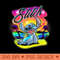Lilo Stitch Airbrush Stitch - Clipart PNG - Spice Up Your Sublimation Projects