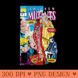 marvel deadpool 30th debut comic cover - digital png downloads