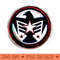 Marvel Falcon America Badge Symbol Graphic T - PNG Graphics - Stunning Sublimation Graphics