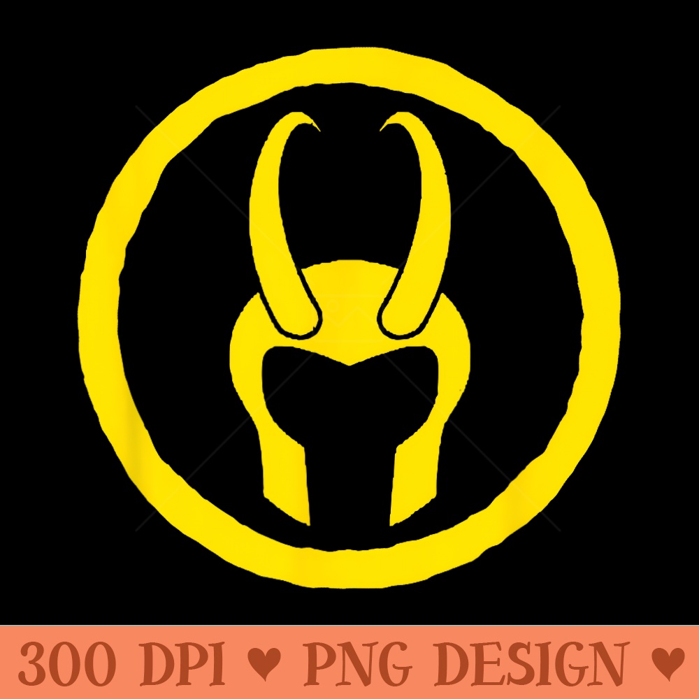 Marvel Loki Horned Helmet Comic Icon - PNG Prints - Spice Up Your Sublimation Projects