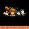 Disney Kingdom Hearts Main Characters Panel Chest Kanji Logo - PNG graphics - Transform Your Sublimation Creations