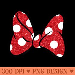 disney minnie mouse big bow - high resolution png image download